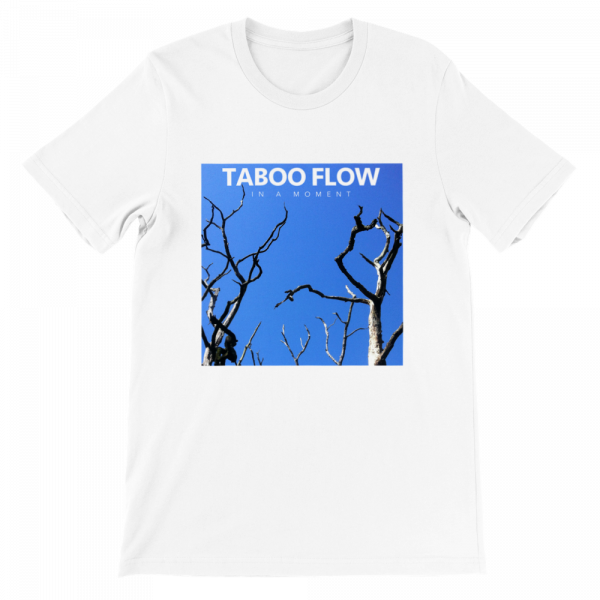 Taboo Flow in a moment single cover – Premium T-Shirt in Black White Navy.